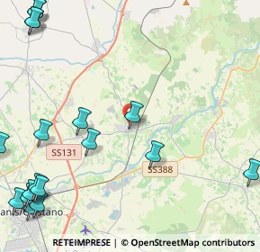 Mappa Via della Repubblica, 09077 Solarussa OR, Italia (7.28444)