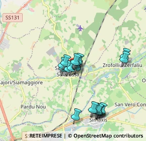 Mappa Via della Repubblica, 09077 Solarussa OR, Italia (1.7155)