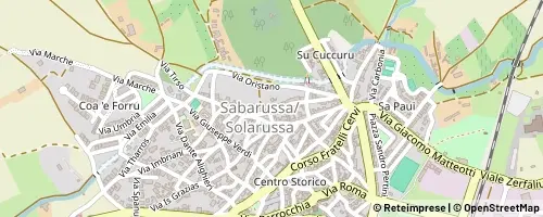 Mappa Solarussa