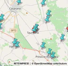 Mappa Via Filippo Lopez, 73056 Taurisano LE, Italia (5.77882)