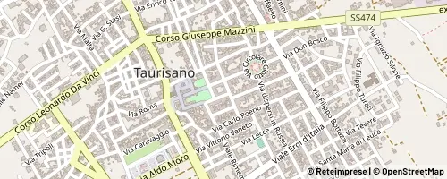 Mappa Taurisano