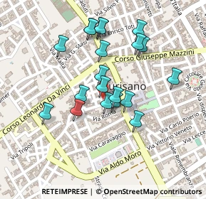 Mappa Corso Vanini, 73056 Taurisano LE, Italia (0.217)