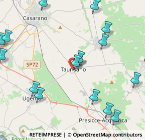 Mappa Corso Vanini, 73056 Taurisano LE, Italia (5.80588)