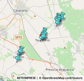 Mappa Corso Vanini, 73056 Taurisano LE, Italia (3.60769)