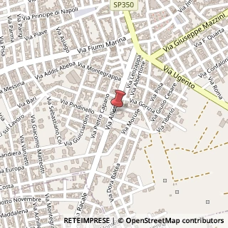 Mappa Via Alliste, 102, 73055 Racale, Lecce (Puglia)