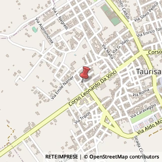 Mappa Via SS. Crocefisso, 12, 73056 Taurisano, Lecce (Puglia)