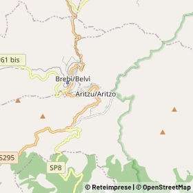 Mappa Aritzo