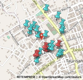 Mappa Via Magenta, 73056 Taurisano LE, Italia (0.22143)