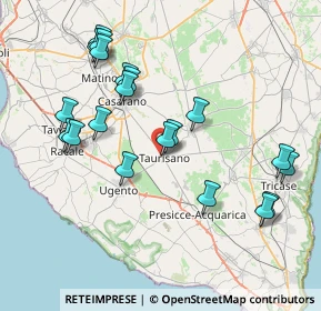 Mappa Via Magenta, 73056 Taurisano LE, Italia (8.8)