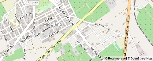 Mappa Miggiano