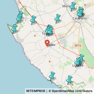 Mappa Via Parma, 73055 Racale LE, Italia (6.232)