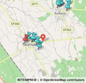 Mappa Via Miggiano, 73056 Taurisano LE, Italia (2.64615)