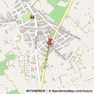 Mappa Via Luigi Einaudi, Snc, 73039 Tricase, Lecce (Puglia)