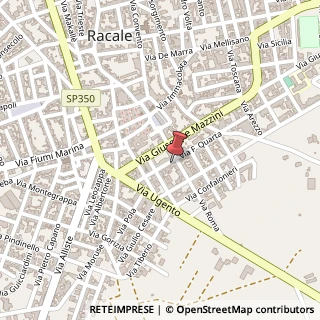 Mappa Via F. Quarta, 23, 73055 Racale, Lecce (Puglia)