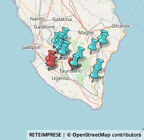 Mappa Via Quarto, 73056 Taurisano LE, Italia (10.0455)