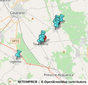 Mappa SP374, 73056 Taurisano LE, Italia (2.96909)