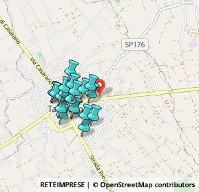 Mappa SP374, 73056 Taurisano LE, Italia (0.763)