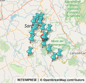 Mappa Via A.Mura Localita, 08030 Belvì NU, Italia (10.86)