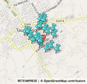 Mappa Via Giovanni XXIII, 73056 Taurisano LE, Italia (0.3035)
