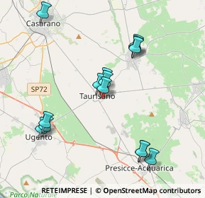 Mappa Via Giovanni XXIII, 73056 Taurisano LE, Italia (4.26)