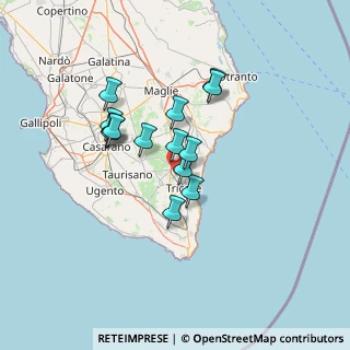 Mappa Sede operativa Zona Industriale ASI Sede legale, 73039 Tricase LE, Italia (11.58357)