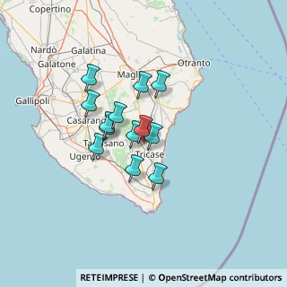 Mappa Via Montesano, 73035 Miggiano LE, Italia (10.33615)