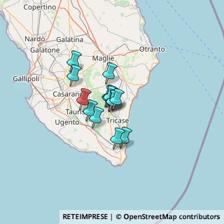 Mappa Zona Industriale lotto, 73039 Tricase LE, Italia (7.72429)