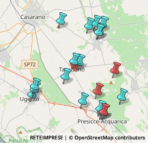 Mappa Via Lecce, 73056 Taurisano LE, Italia (4.662)
