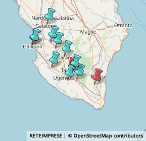 Mappa Via Lecce, 73056 Taurisano LE, Italia (12.58182)