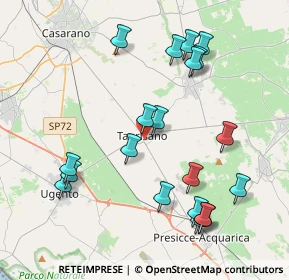 Mappa Via Armando Diaz, 73056 Taurisano LE, Italia (4.678)