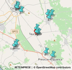 Mappa Via Armando Diaz, 73056 Taurisano LE, Italia (4.875)