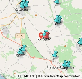 Mappa Via Ada Negri, 73056 Taurisano LE, Italia (5.8435)