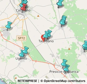 Mappa Via Ada Negri, 73056 Taurisano LE, Italia (6.02895)