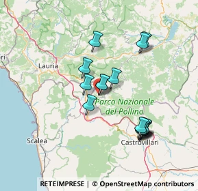 Mappa Via Mordini, 85048 Rotonda PZ, Italia (14.11375)
