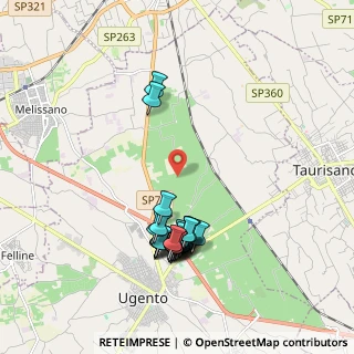 Mappa Strada Provinciale Taurisano, 73059 Ugento LE, Italia (2.096)