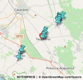 Mappa Via Addis Abeba, 73056 Taurisano LE, Italia (3.69308)