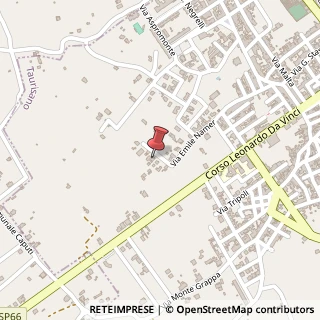 Mappa Via Emile Namer, 13, 73056 Taurisano, Lecce (Puglia)