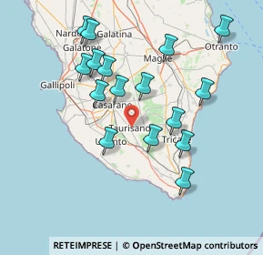 Mappa Via Clemenza, 73056 Taurisano LE, Italia (15.8475)