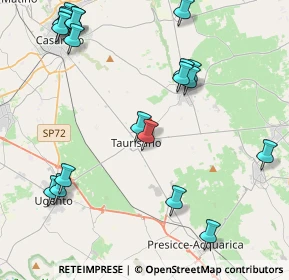 Mappa Via Clemenza, 73056 Taurisano LE, Italia (5.657)