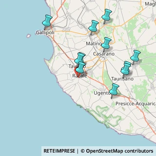 Mappa Via Addis Abeba, 73055 Racale LE, Italia (8.82273)