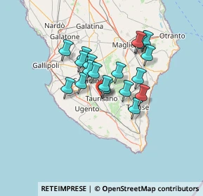 Mappa Via Duca D'Aosta, 73056 Taurisano LE, Italia (11.02842)