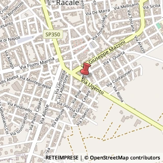 Mappa Via Ugento, 62, 73055 Racale, Lecce (Puglia)