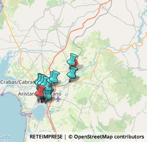 Mappa Via Grecale, 09077 Solarussa OR, Italia (8.3825)