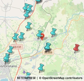 Mappa Via Grecale, 09077 Solarussa OR, Italia (5.6355)
