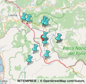 Mappa Piazza Navarro, 87014 Laino Borgo CS, Italia (6.2975)