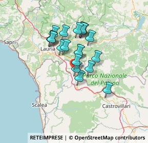 Mappa Piazza Navarro, 87014 Laino Borgo CS, Italia (11.4055)