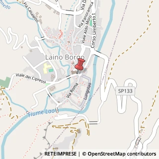 Mappa Via Biagio Longo, 15, 87014 Laino Borgo, Cosenza (Calabria)