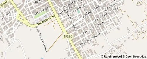 Mappa Taurisano