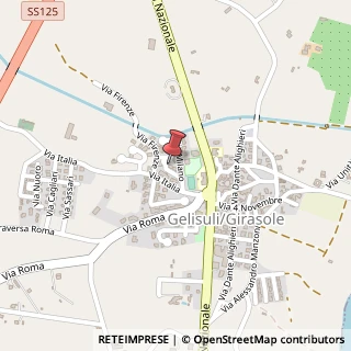 Mappa Via Milano, 23, 08040 Girasole, Nuoro (Sardegna)