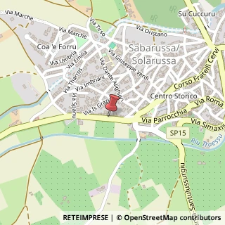 Mappa Viale Siamaggiore, 47, 09077 Solarussa, Oristano (Sardegna)